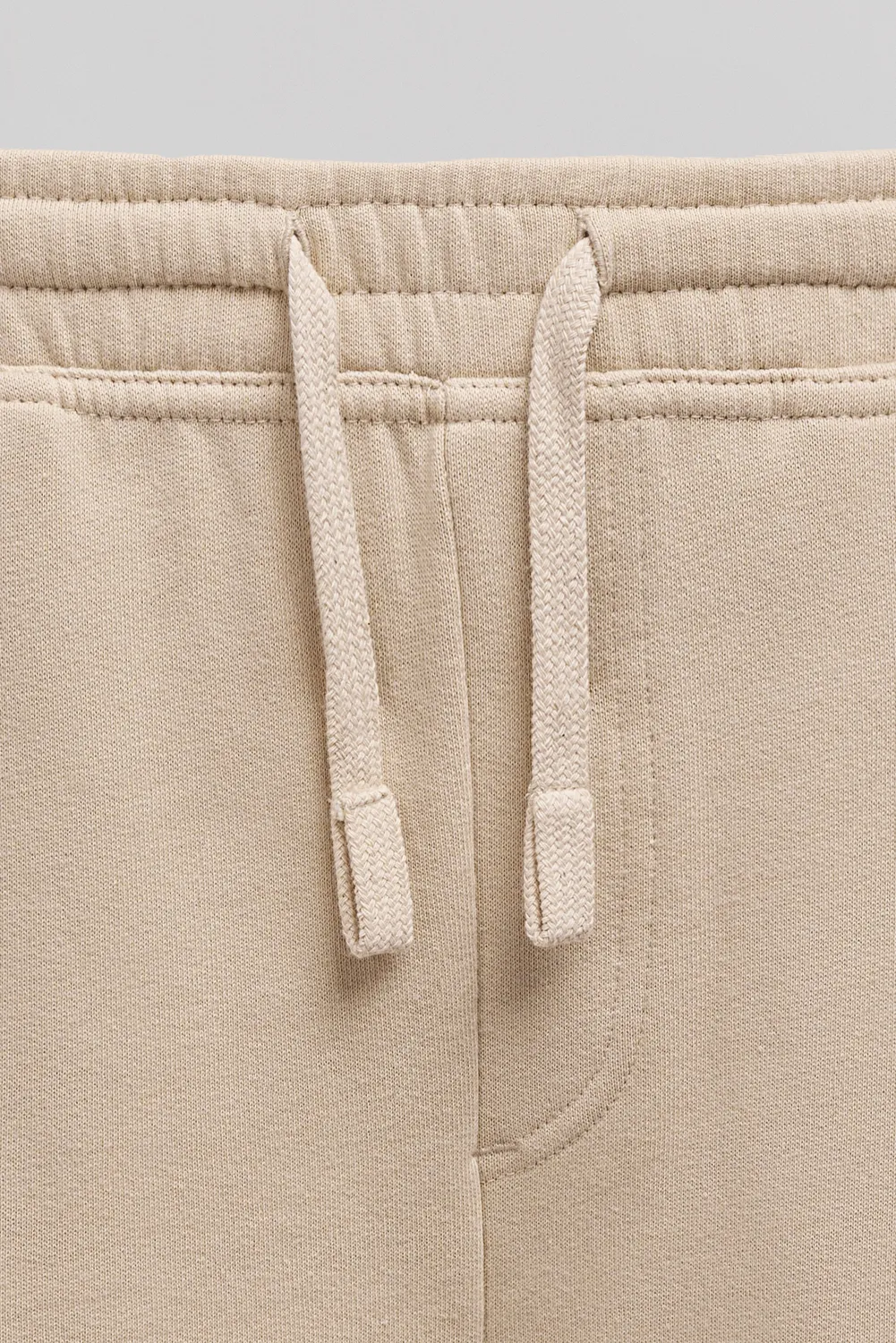 Teddy Smith S-Orty JR shorts ragazzo cargo beige french terry