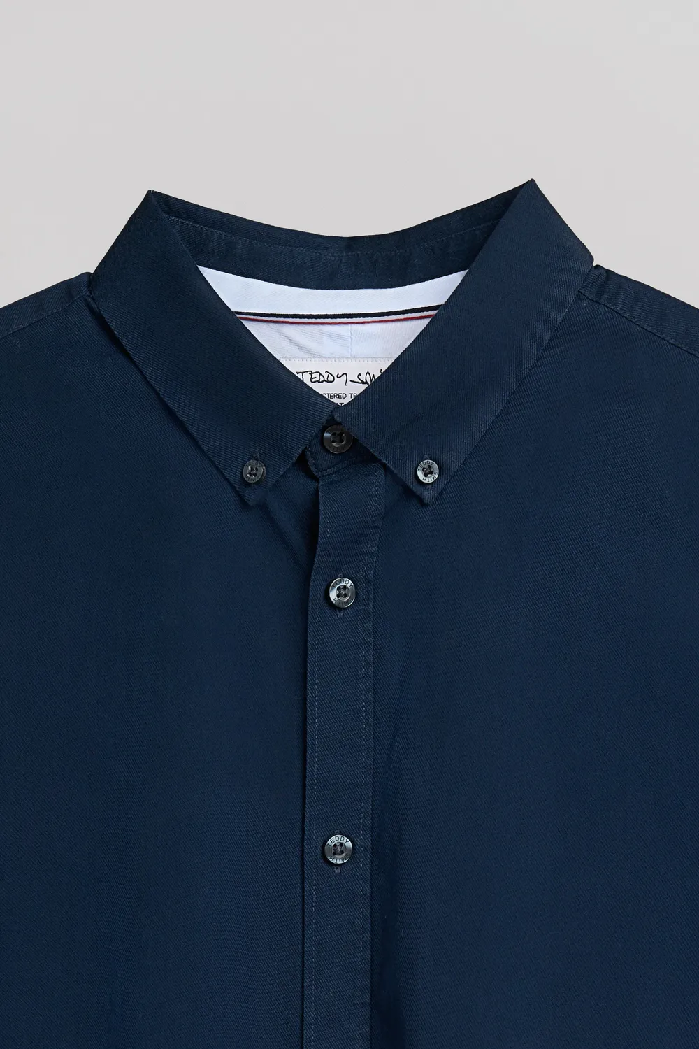 Teddy Smith C-Volt 2 ML camicia uomo blu navy total