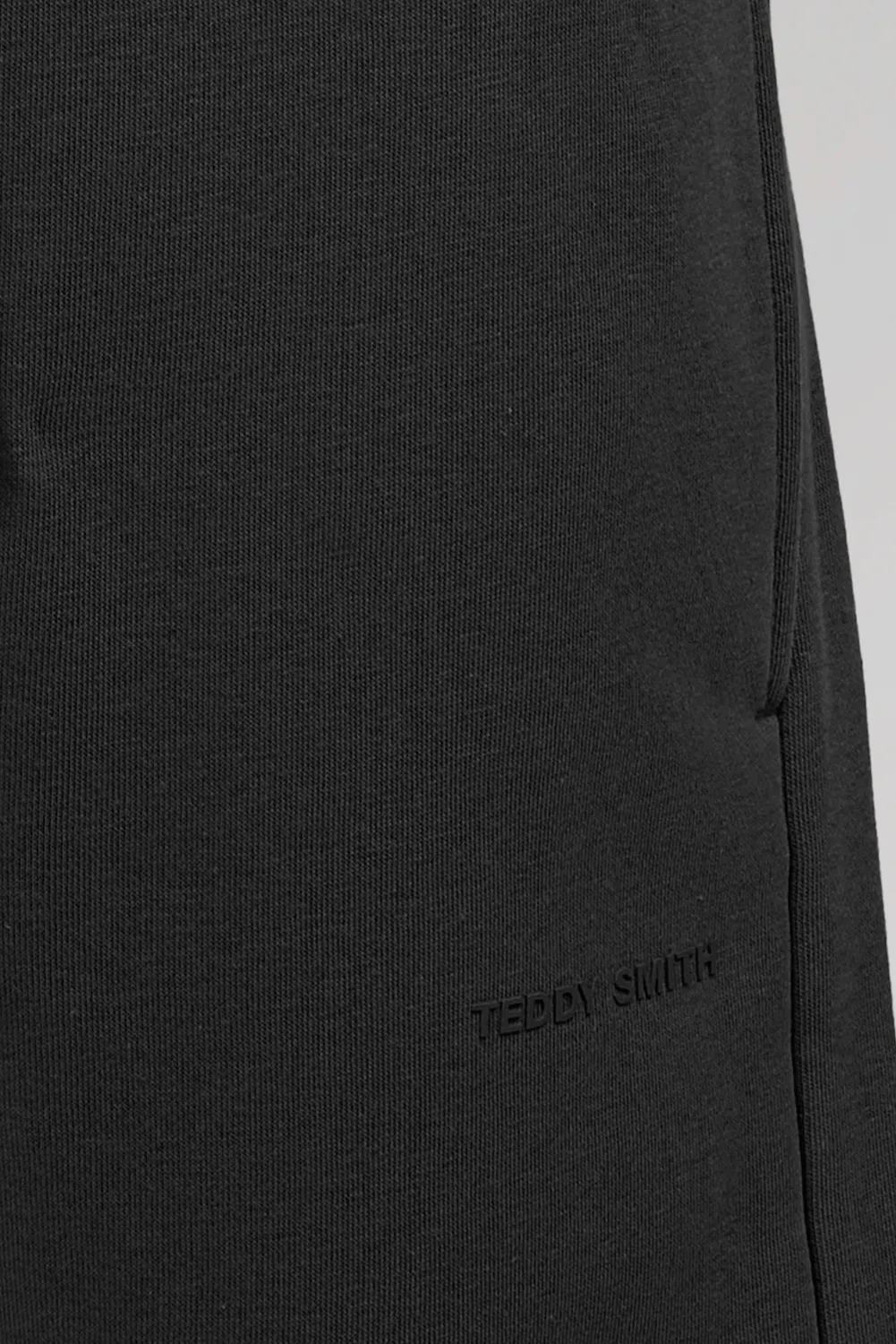 Teddy Smith P-Narky JR Pantalone Tuta Nero Ragazzo