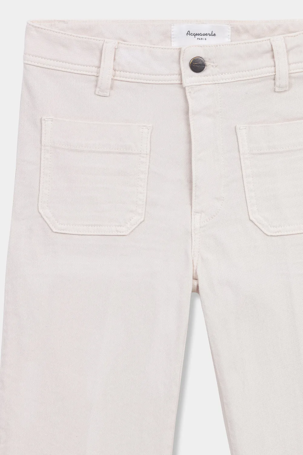 Acquaverde Charlotte Pantalone Bootcut Cream