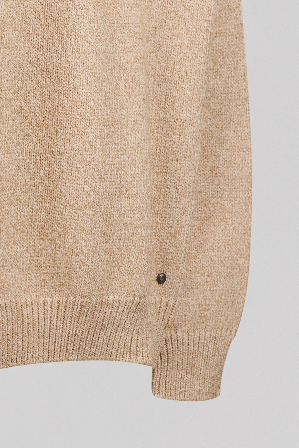 Teddy Smith P-Loic maglione beige chiné uomo