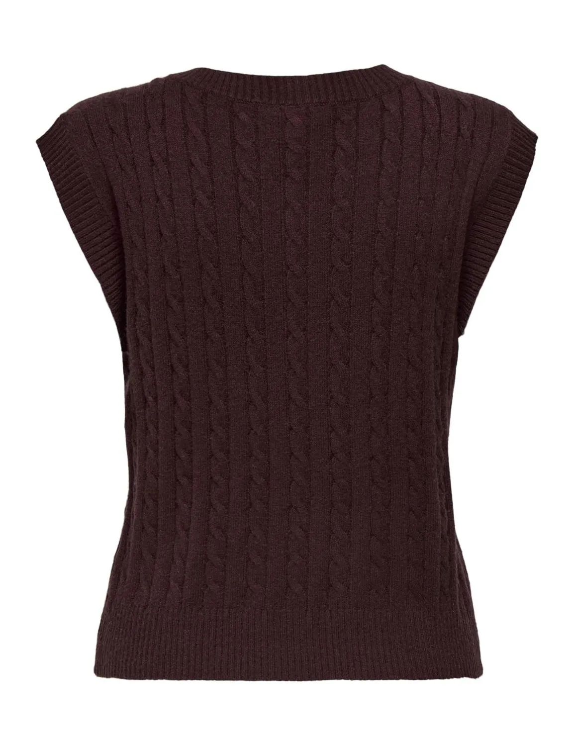 ONLY Onlkatia SL Cable V-Neck Gilet Donna Taglia S Scollo a V