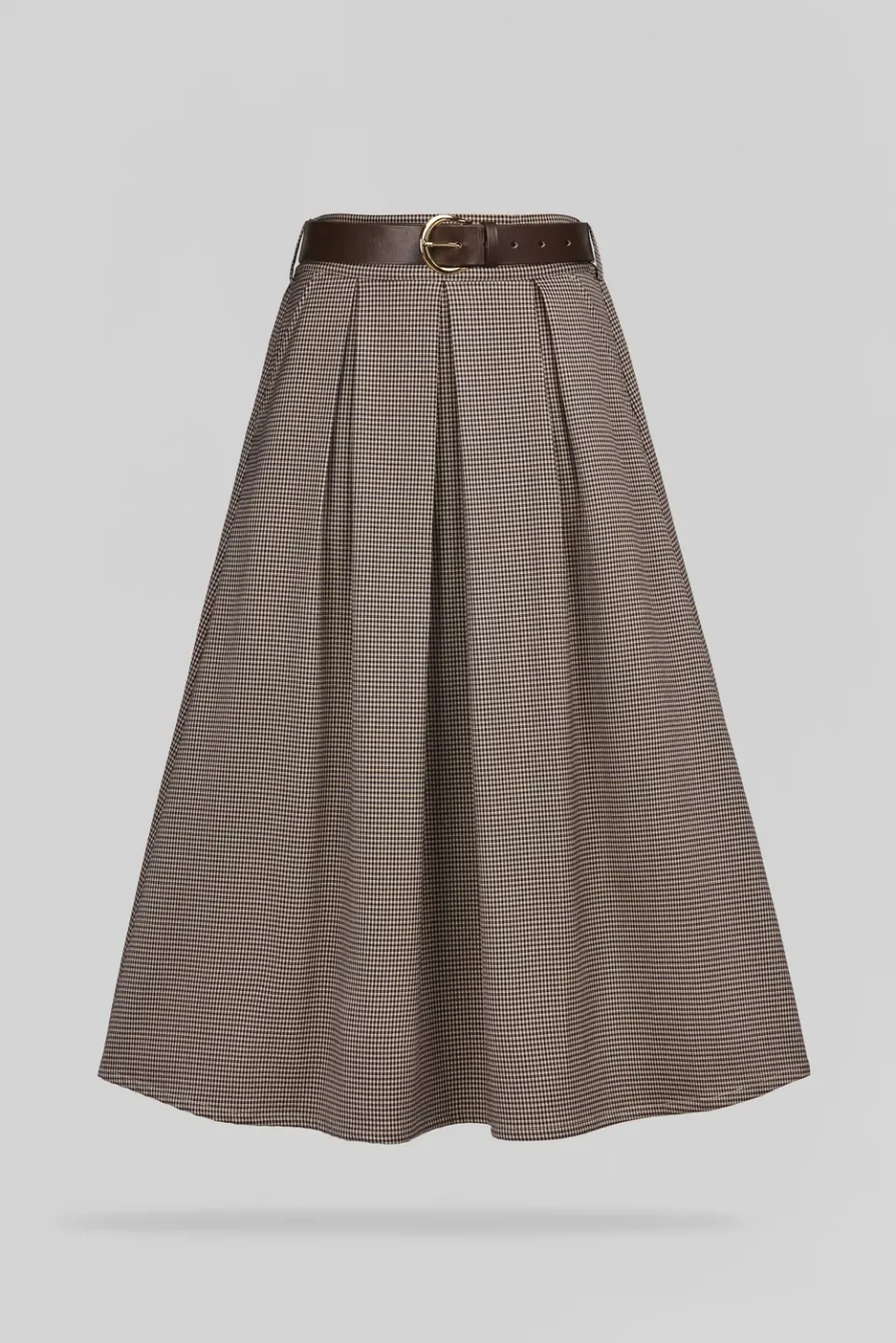 Teddy Smith J-Diana Gonna Donna Beige Midi Plissettata