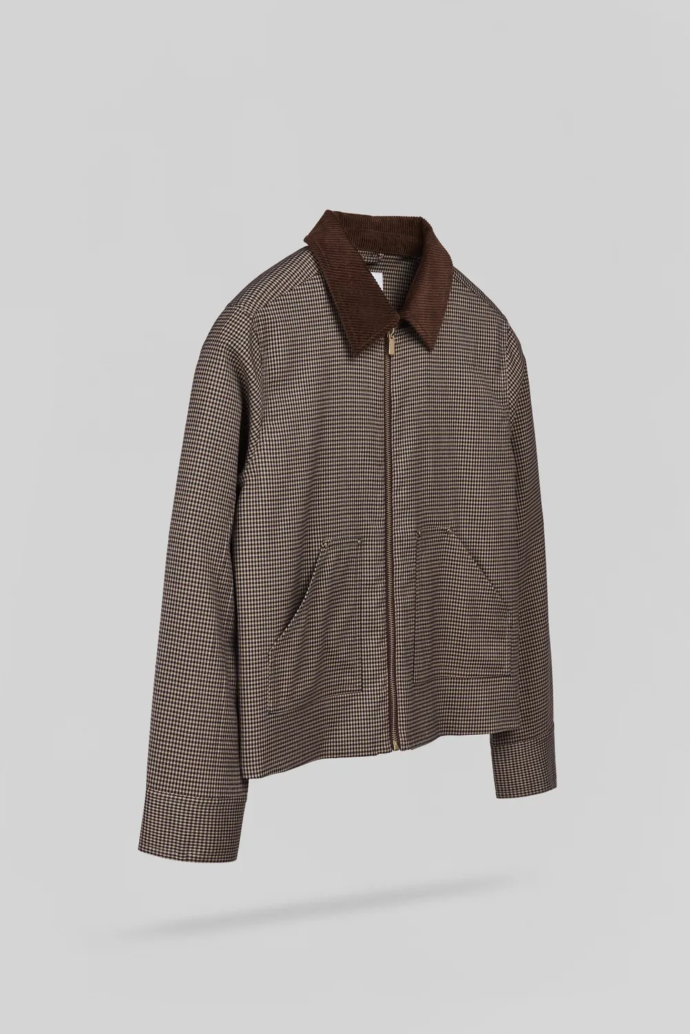 Teddy Smith B-Karo giacca donna beige quadri