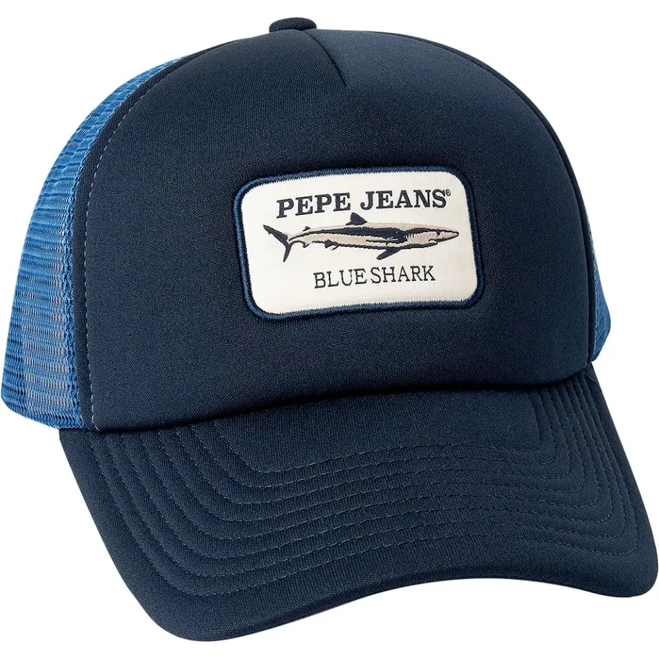 Pepe Jeans Smith cappellino uomo blu taglia unica