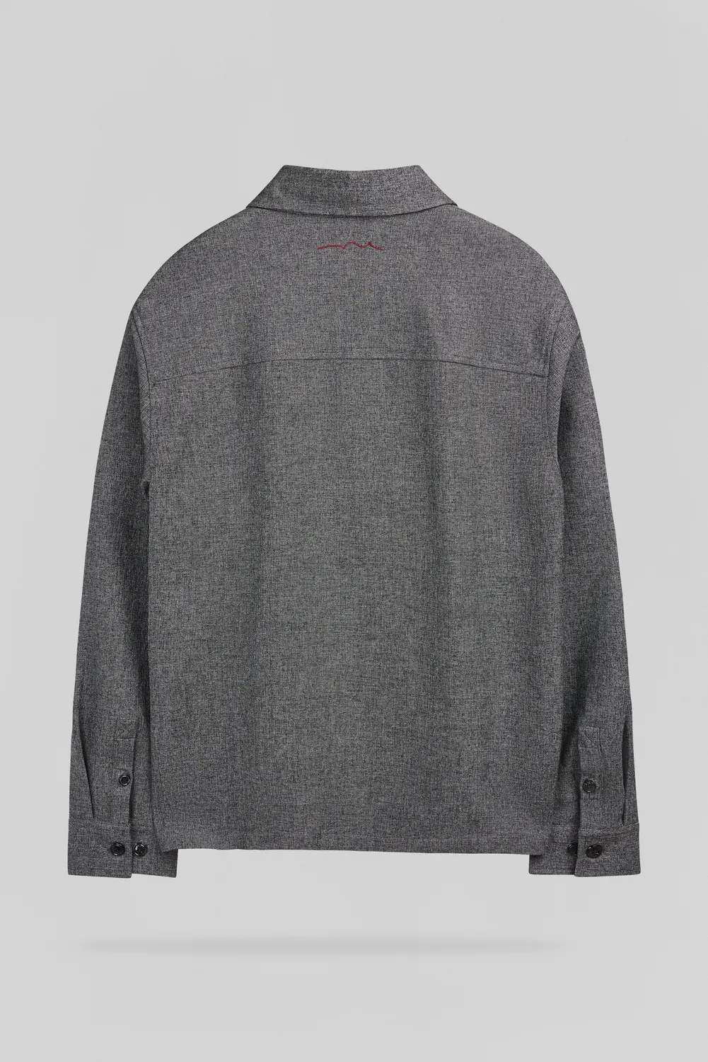 Teddy Smith C-Felix ML camicia uomo grigio regular fit