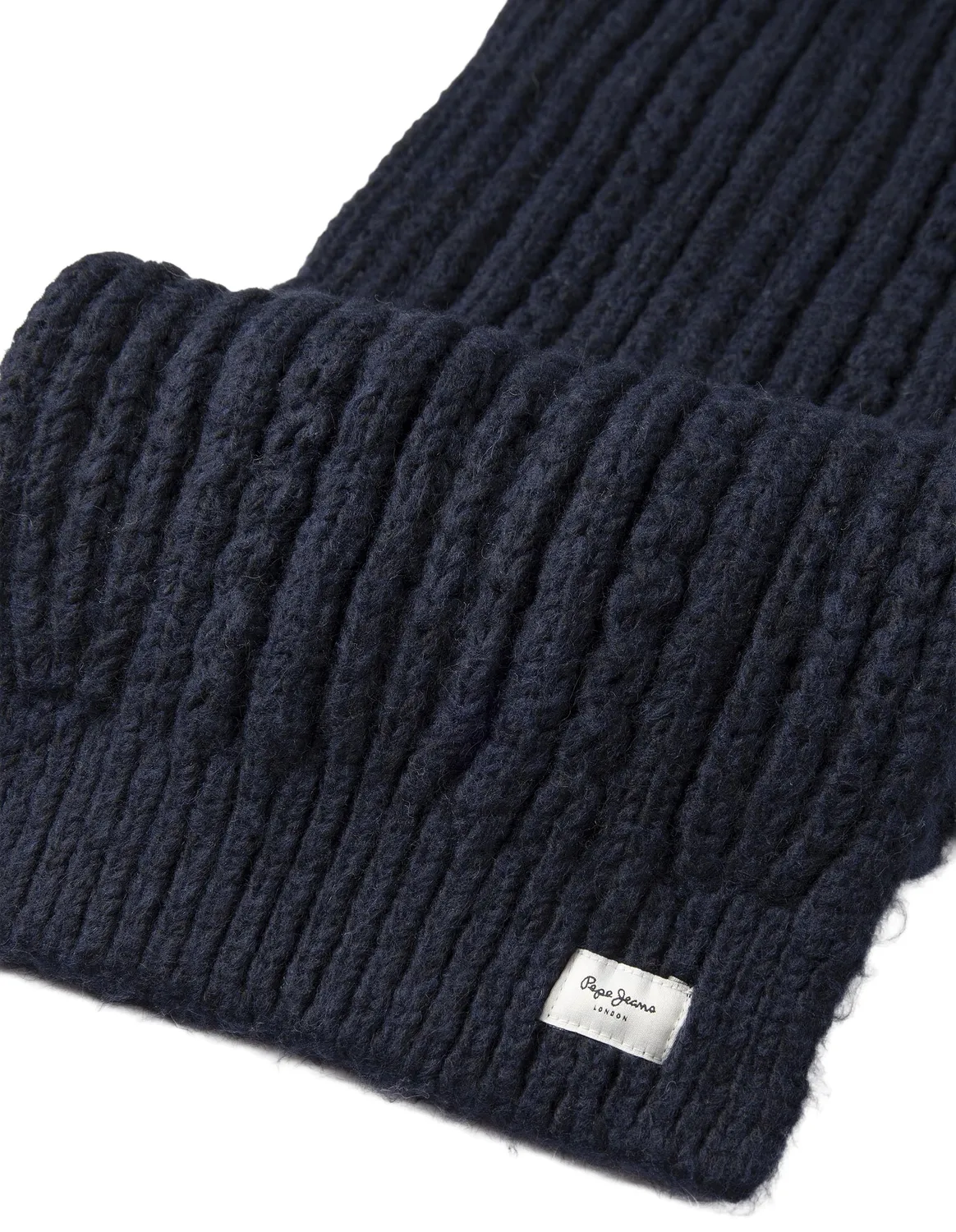 Pepe Jeans Skyler B sciarpa ragazzo L blu navy morbida
