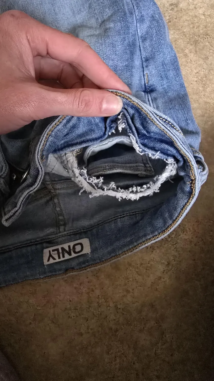 ONLY Onlpower Jeans Donna XL34 Skinny Vita Bassa