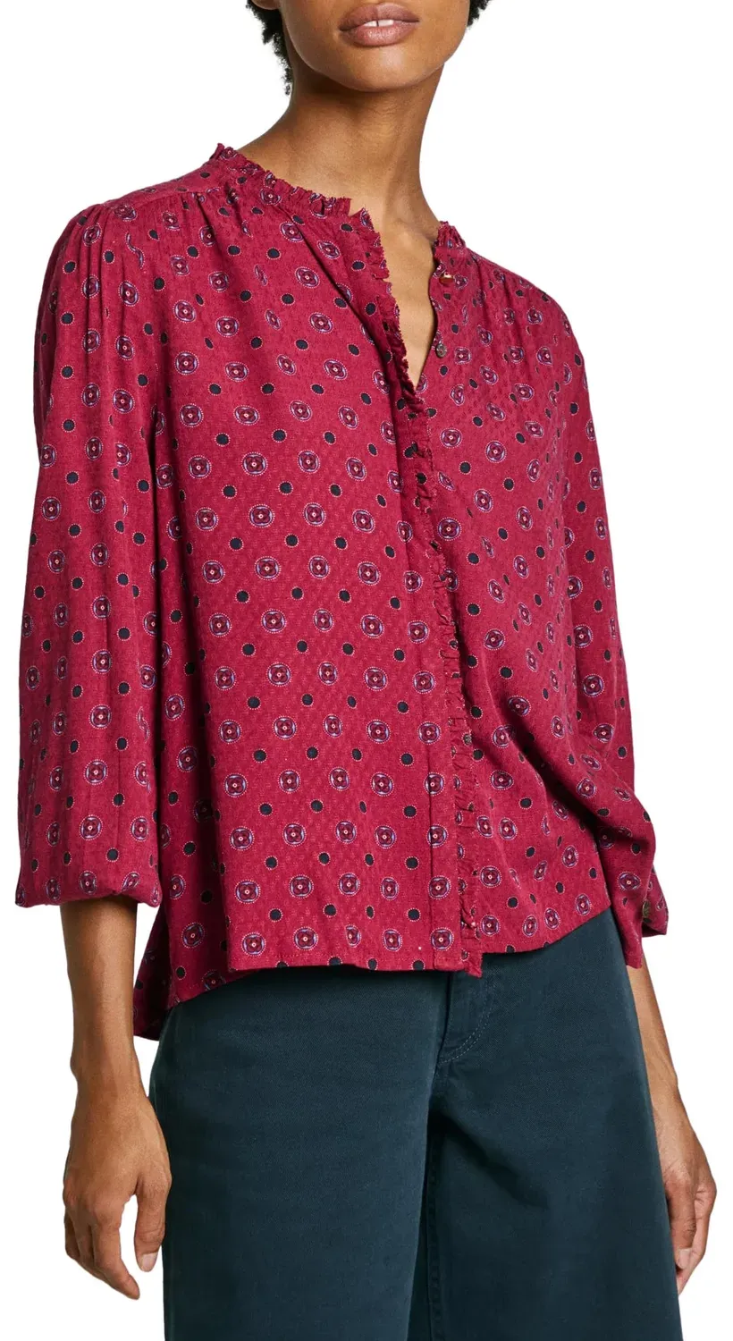 Pepe Jeans Ora Camicia Donna M Maniche Lunghe Volant