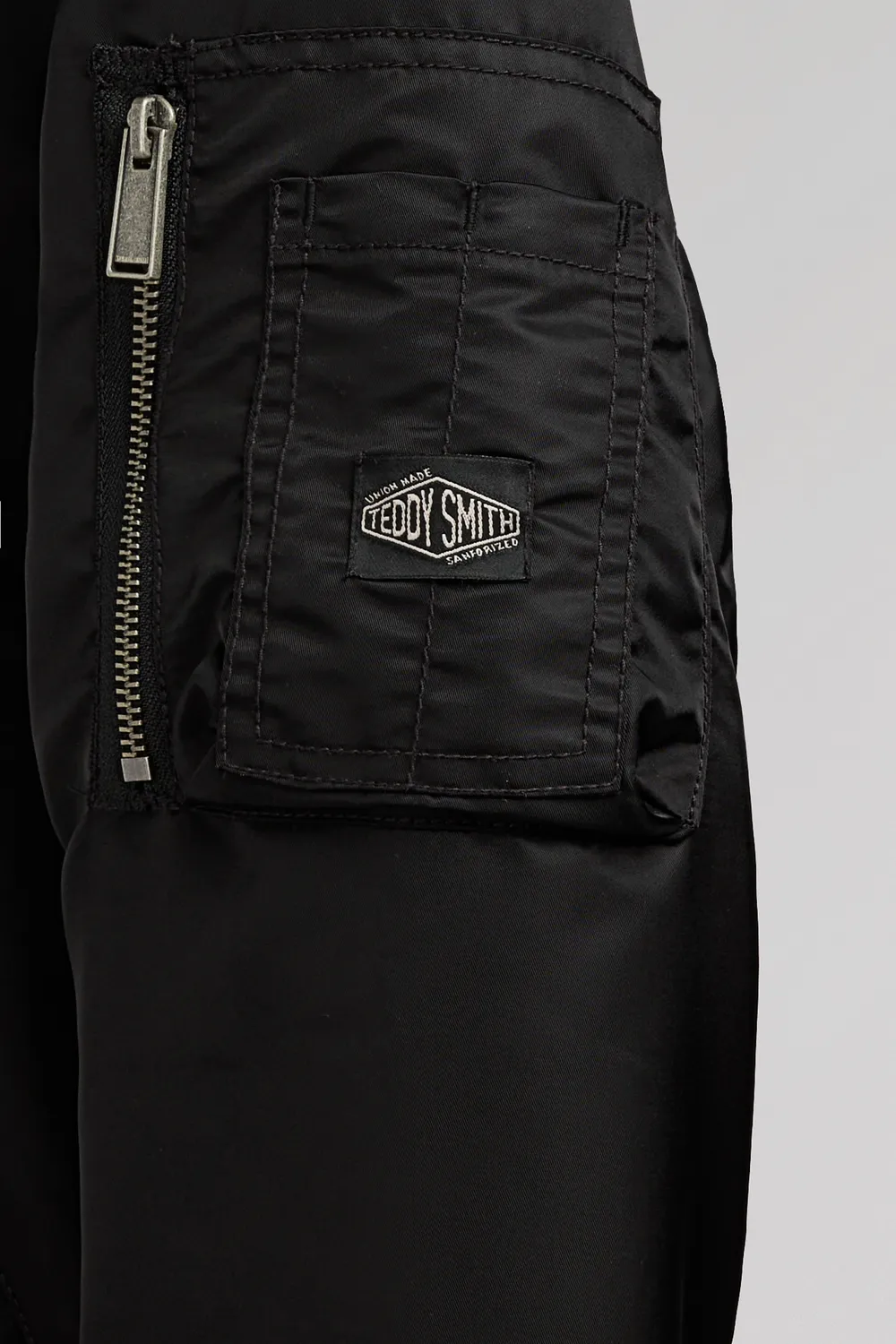 Teddy Smith MA1 B-MA1 bomber nero uomo taglie XS-XXL