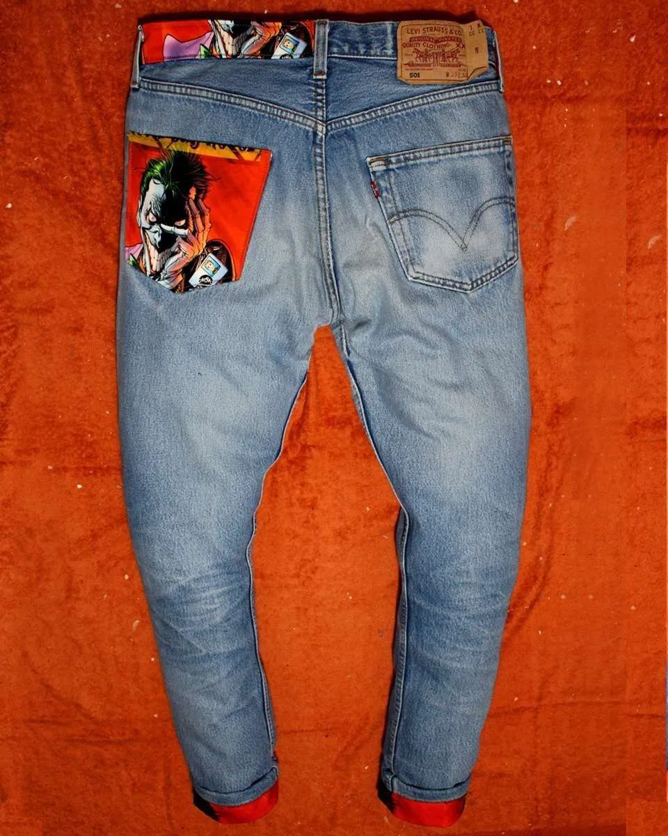 Never Say Never Levi's Joker jeans vintage tessuto
