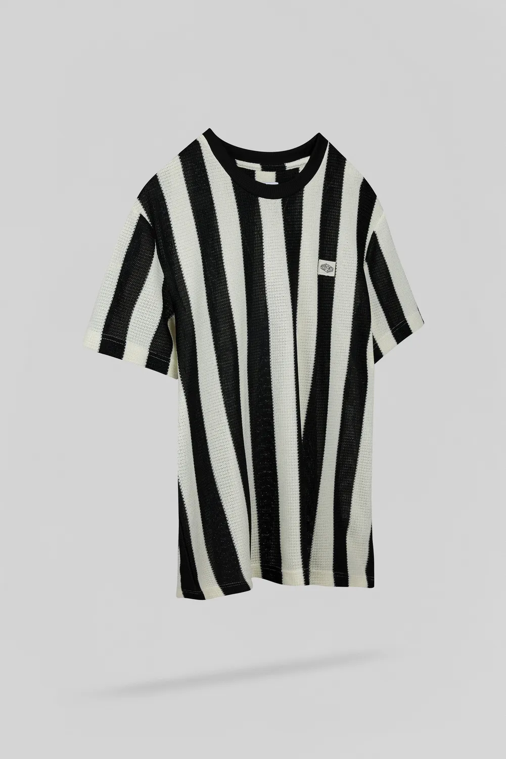 Teddy Smith T-Lanz MC t-shirt uomo crema a righe