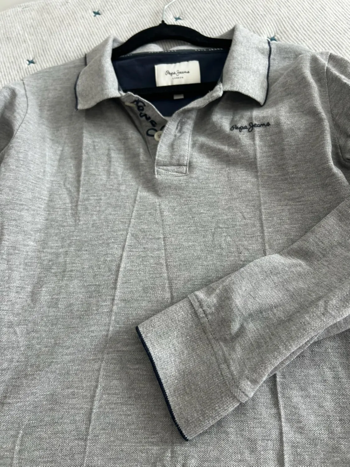 Pepe Jeans New Thor LS polo bambino manica lunga cotone