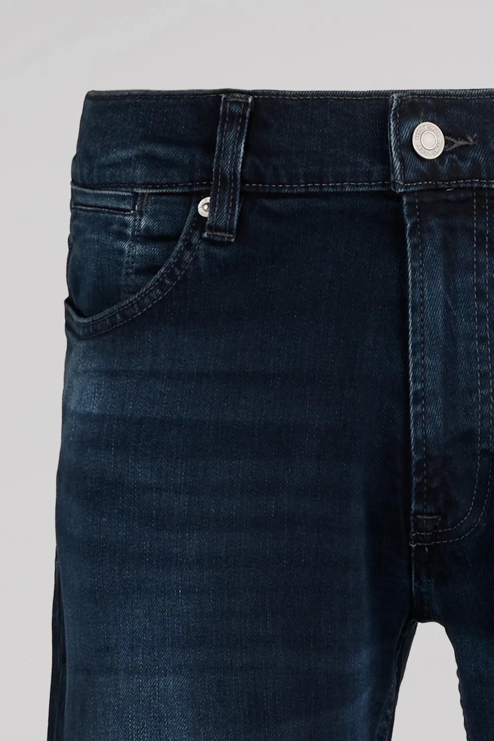 Teddy Smith Reg L34 jeans uomo blu scuro cotone