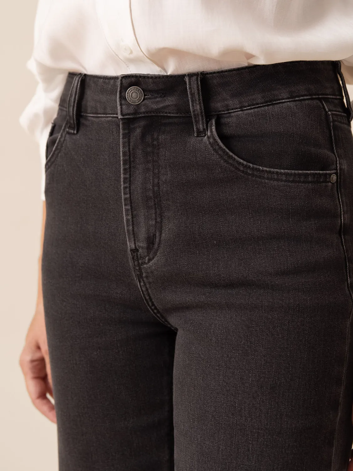 Oraije Emily jeans bootcut grigio denim