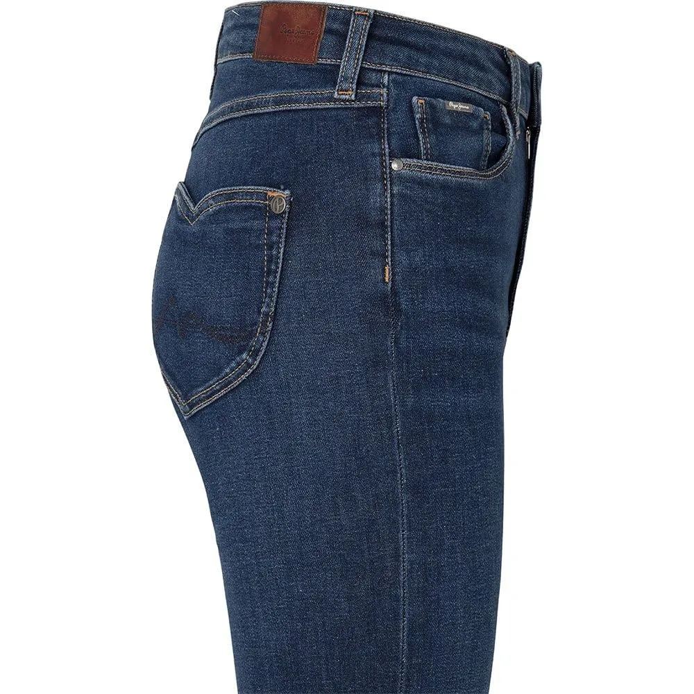 Pepe Jeans Slim Flare PL204597 Jeans donna 27W/32L indaco