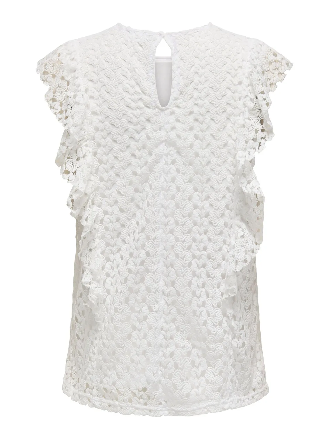 ONLY Maternity Top Donna girocollo smanicato volant