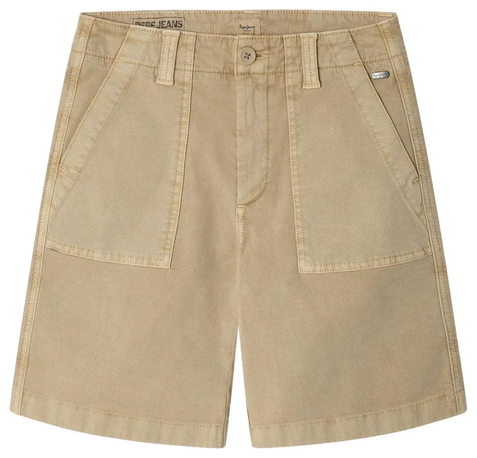 Pepe Jeans Ethan Short pantaloncini beige chiaro 16 anni vita regolabile