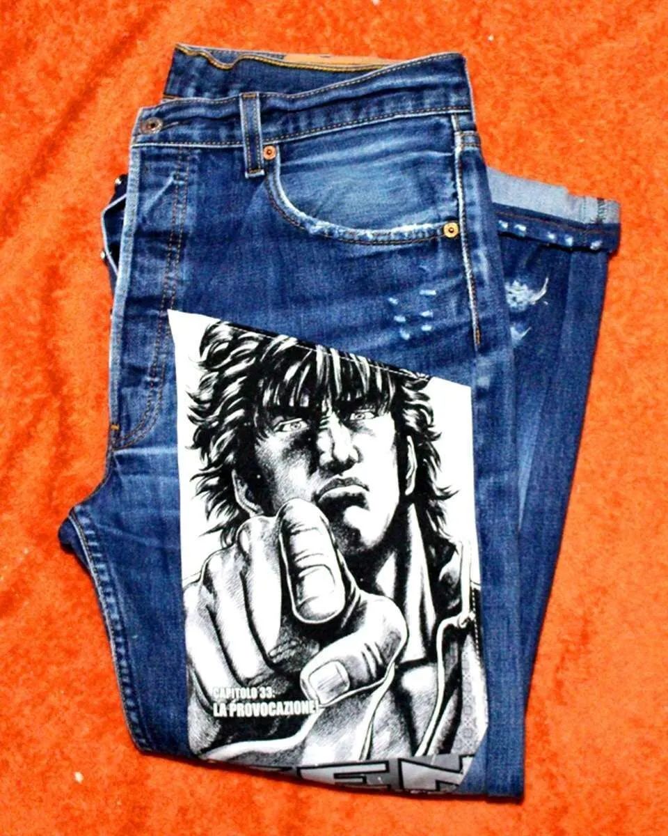 Levi's Vintage jeans personalizzato Kean guerriero
