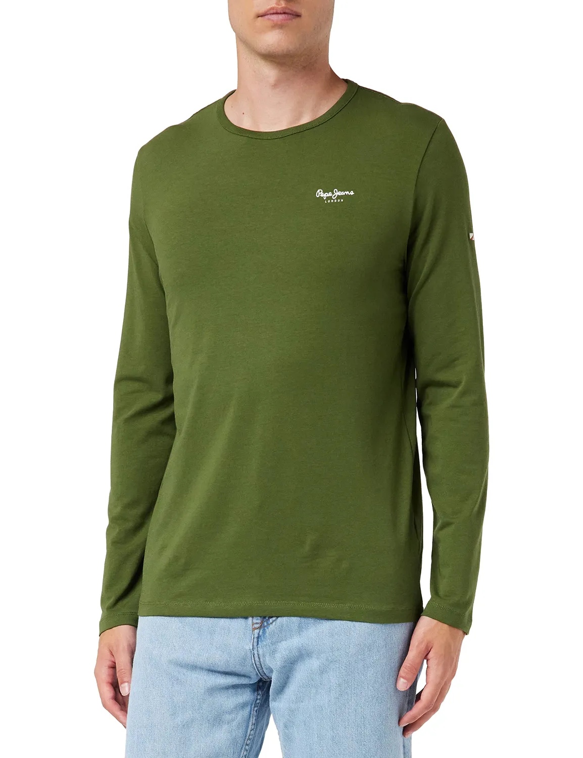 Pepe Jeans Original Basic maglia uomo slim maniche lunghe