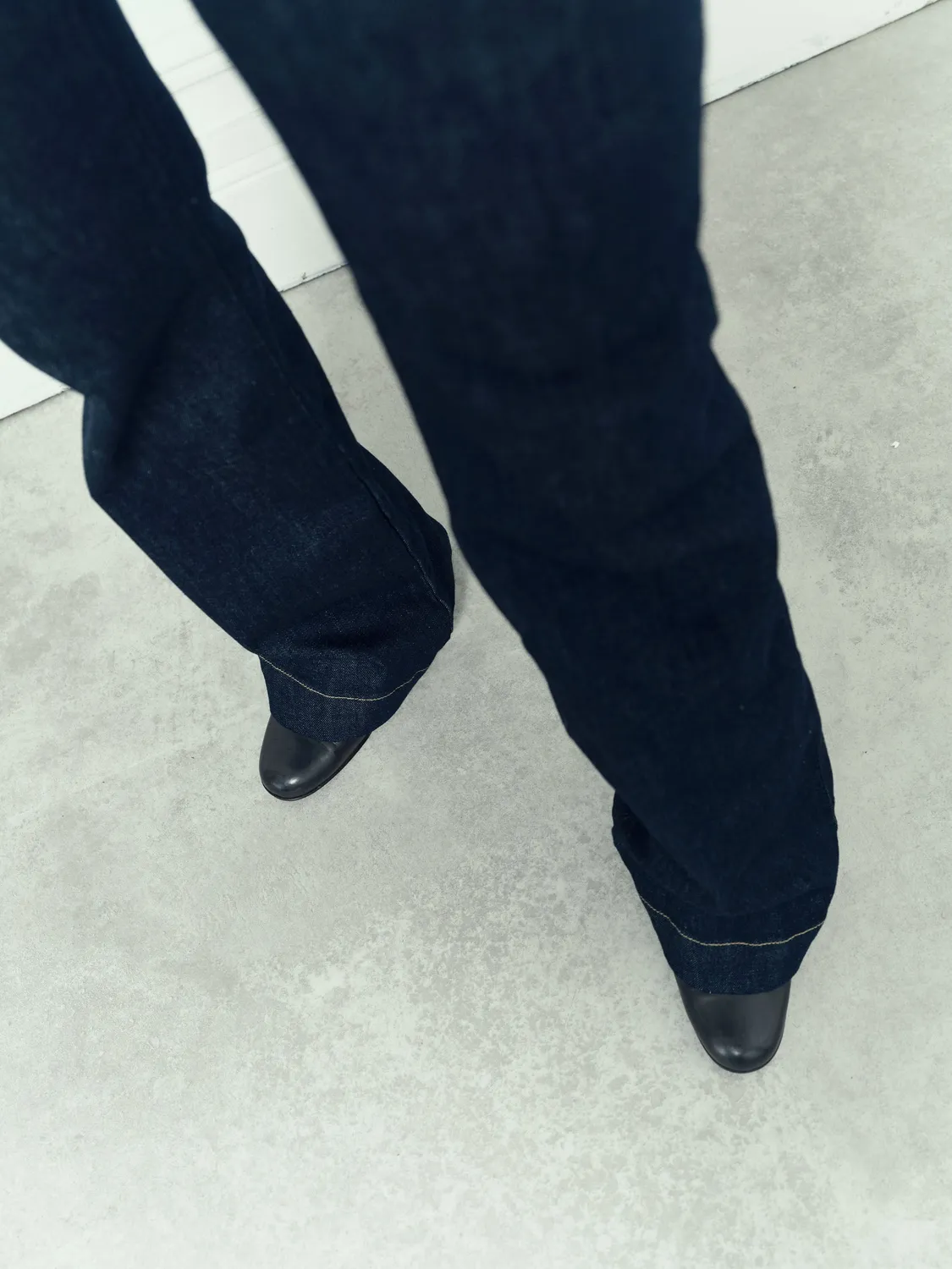 Acquaverde Charlotte jeans bootcut Brut vita media