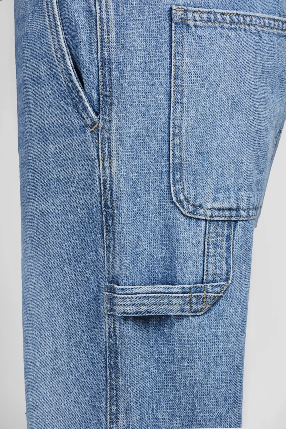 Teddy Smith P-Hunter JR Jeans Bambino Indigo Chiaro Cotone