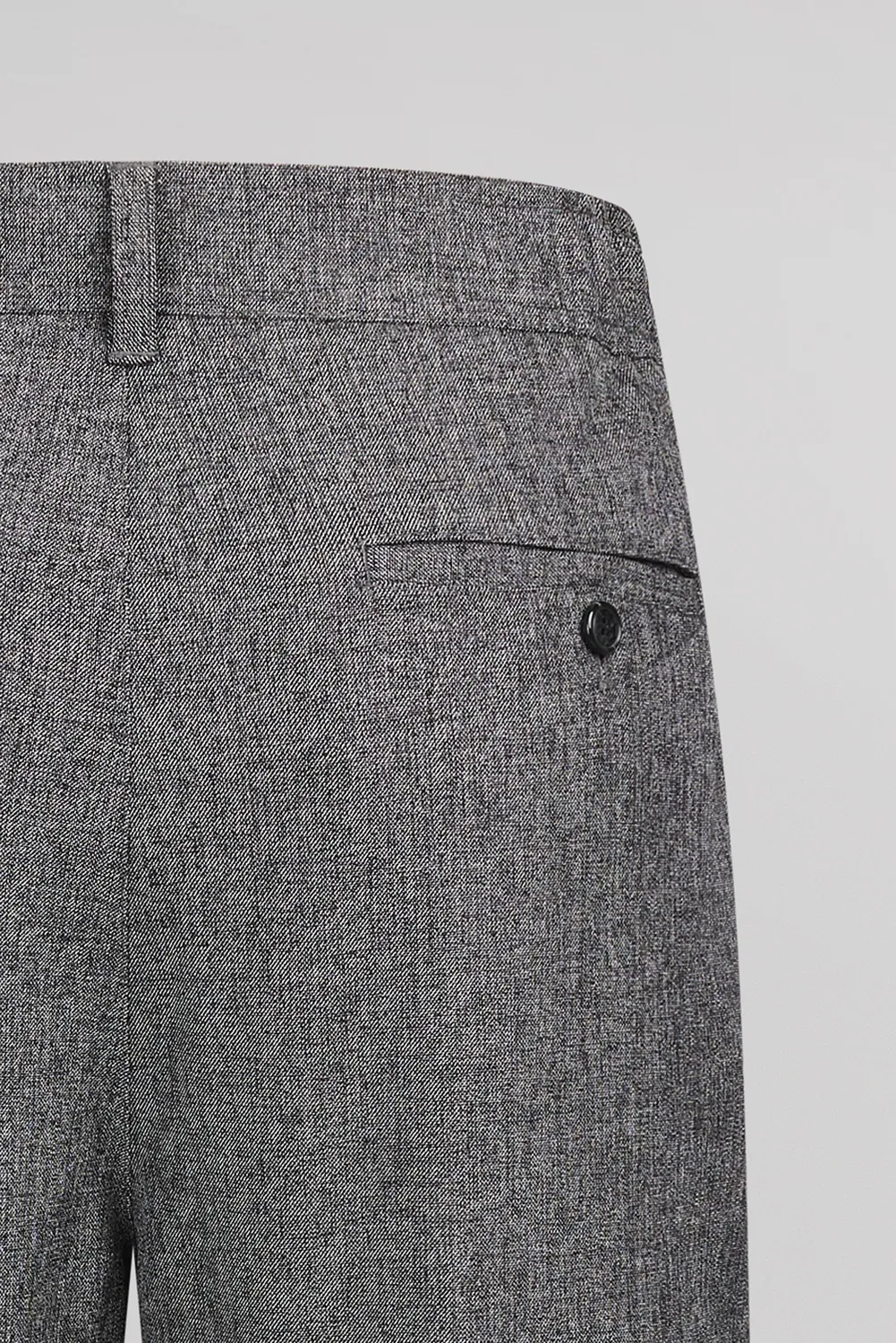 Teddy Smith P-Felix Mélange Black pantalone relaxed grigio