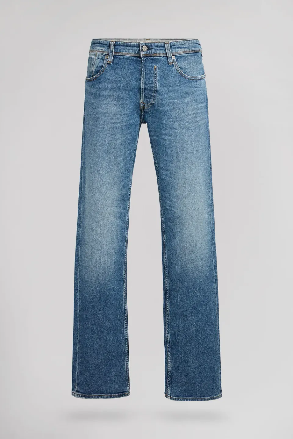 Teddy Smith Reg Jeans Dritto Uomo Vintage Dark L34 Cotone