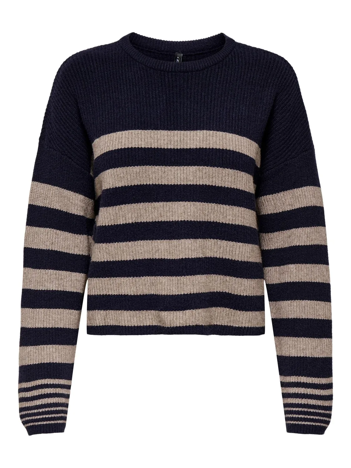 ONLY Onlkatia LS Rib Stripe O-Neck maglia taglia L