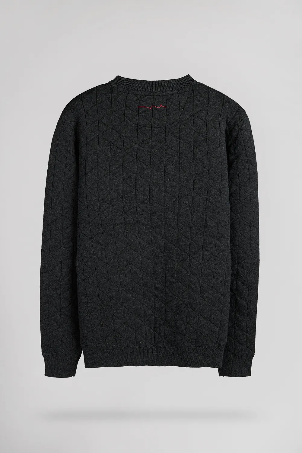 Teddy Smith P-Marlow maglione uomo nero jacquard