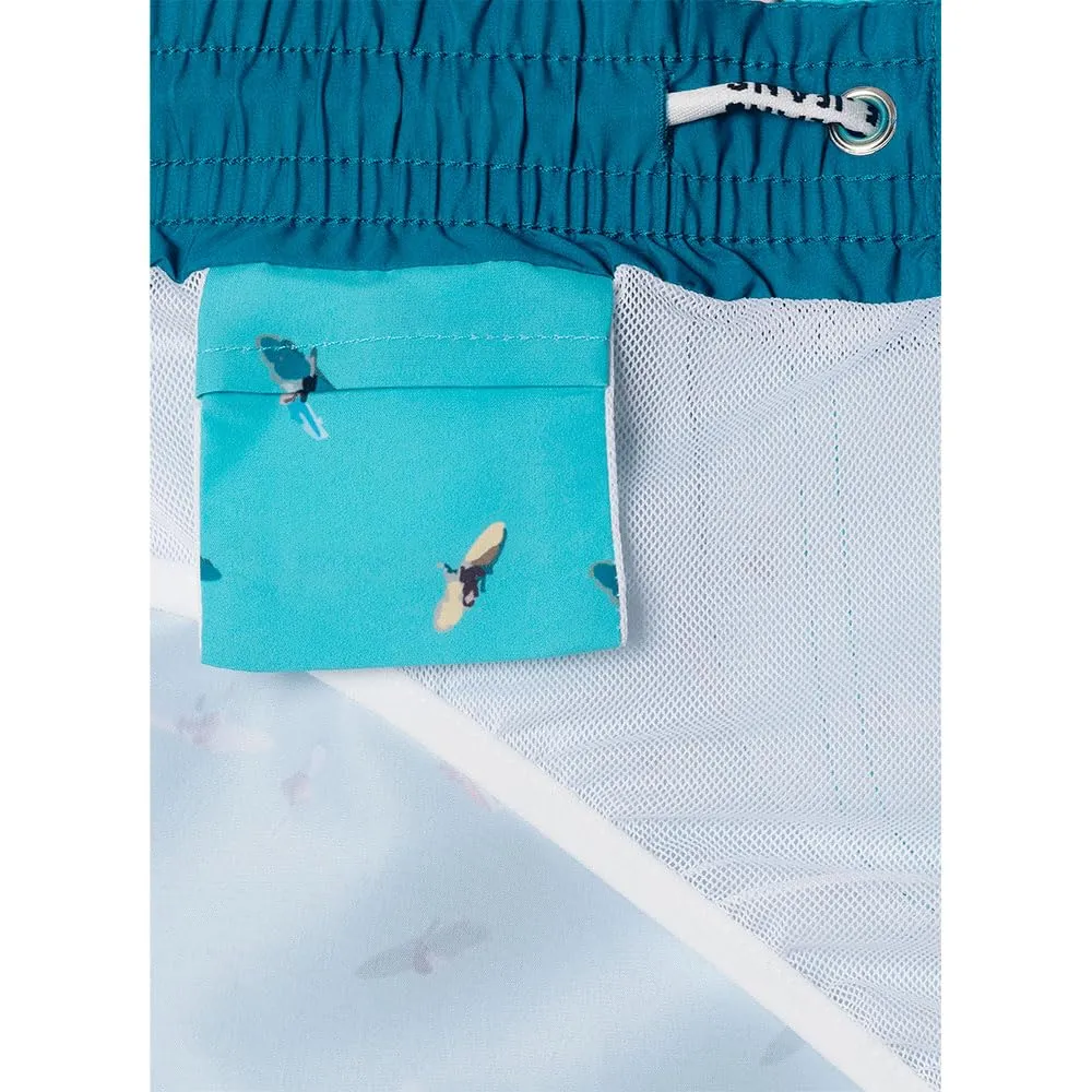 Pepe Jeans Surf Swimshort Costume Ragazzo 12 Anni Turchese