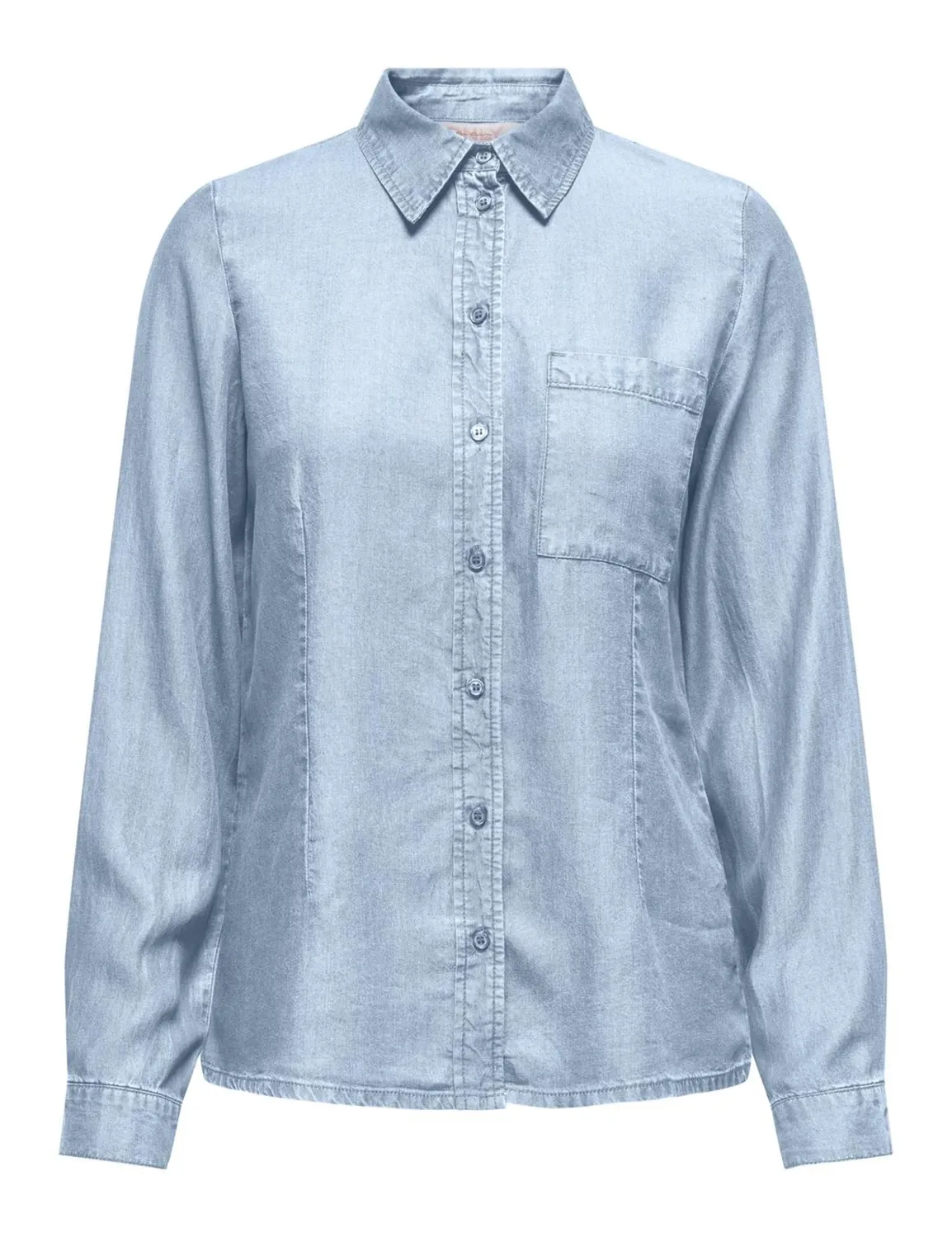 ONLY Onlcharis Life Camicia Aderente Blu L