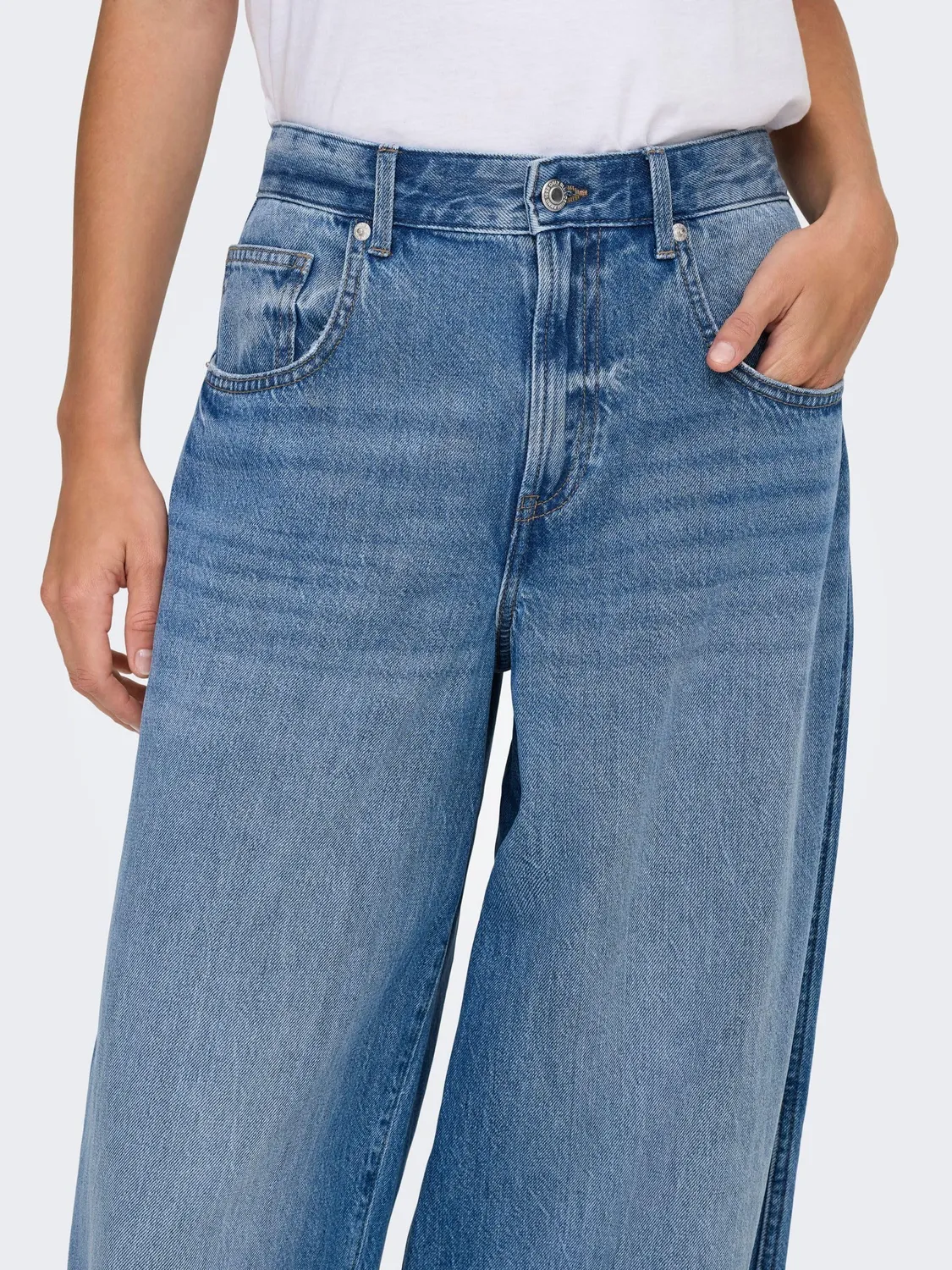 ONLY Onltaylor Vita Alta Jeans Donna M x 32L barrel