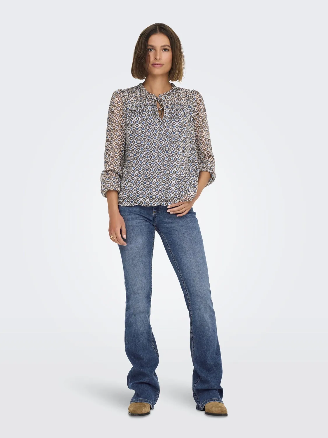 ONLY Onlblush jeans flared vita media XL 30L