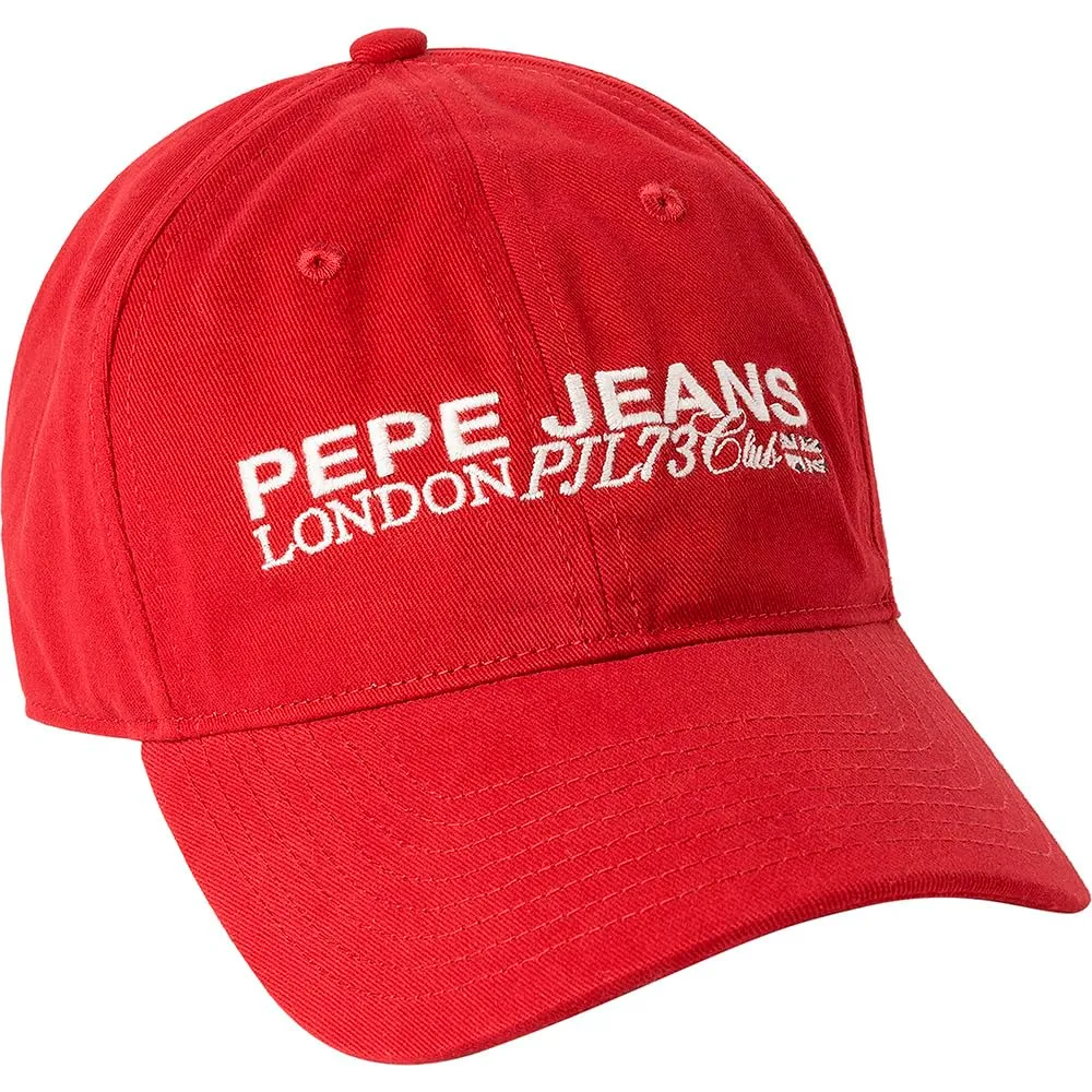 Pepe Jeans Steven cap cappellino uomo blu twill cotone
