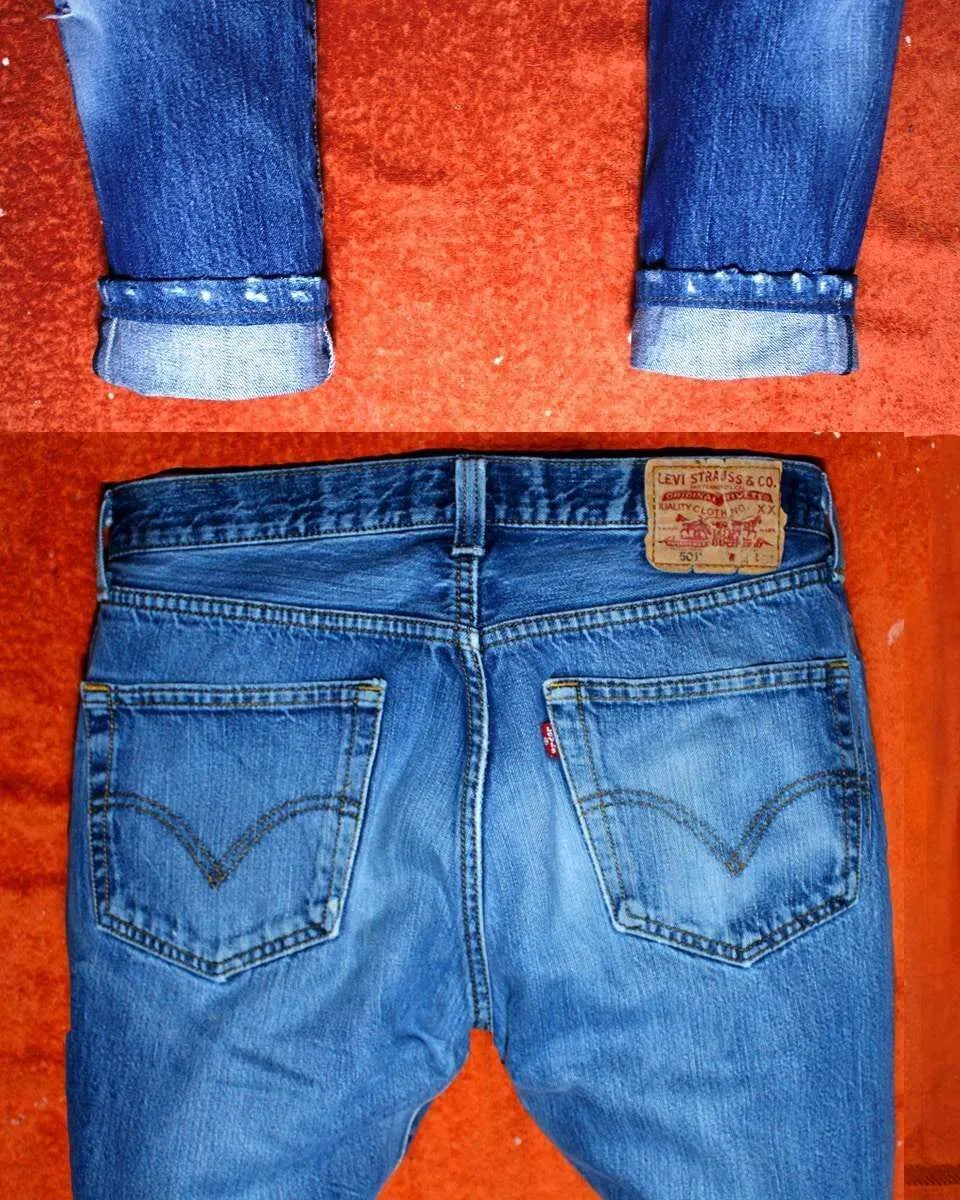 Levi's Vintage Basic Sartoriale jeans lavorati a mano