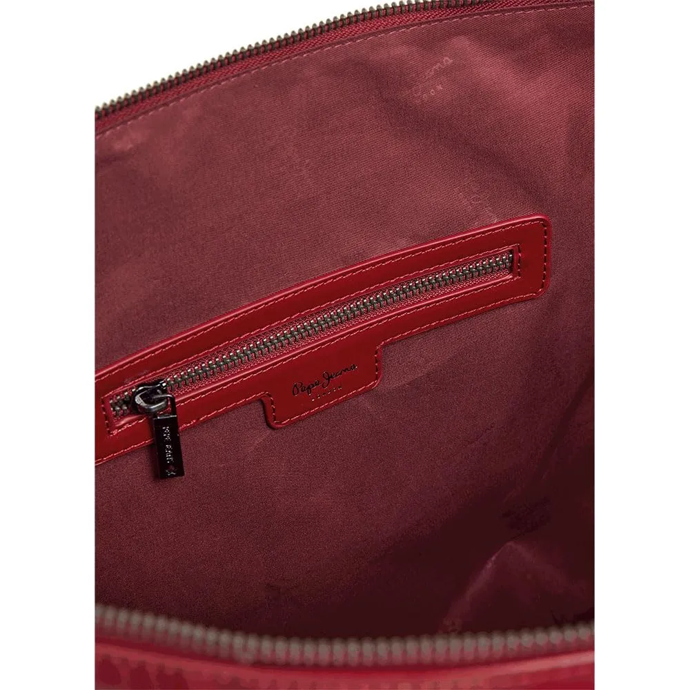 Pepe Jeans Chelsea Glossy borsa donna bowling nera