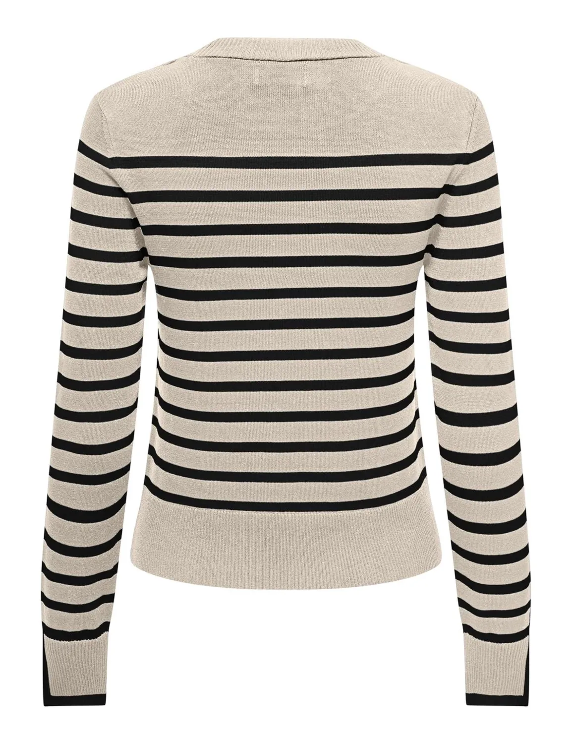 ONLY Onlkalana maglione a righe Whitecap Grigio XS