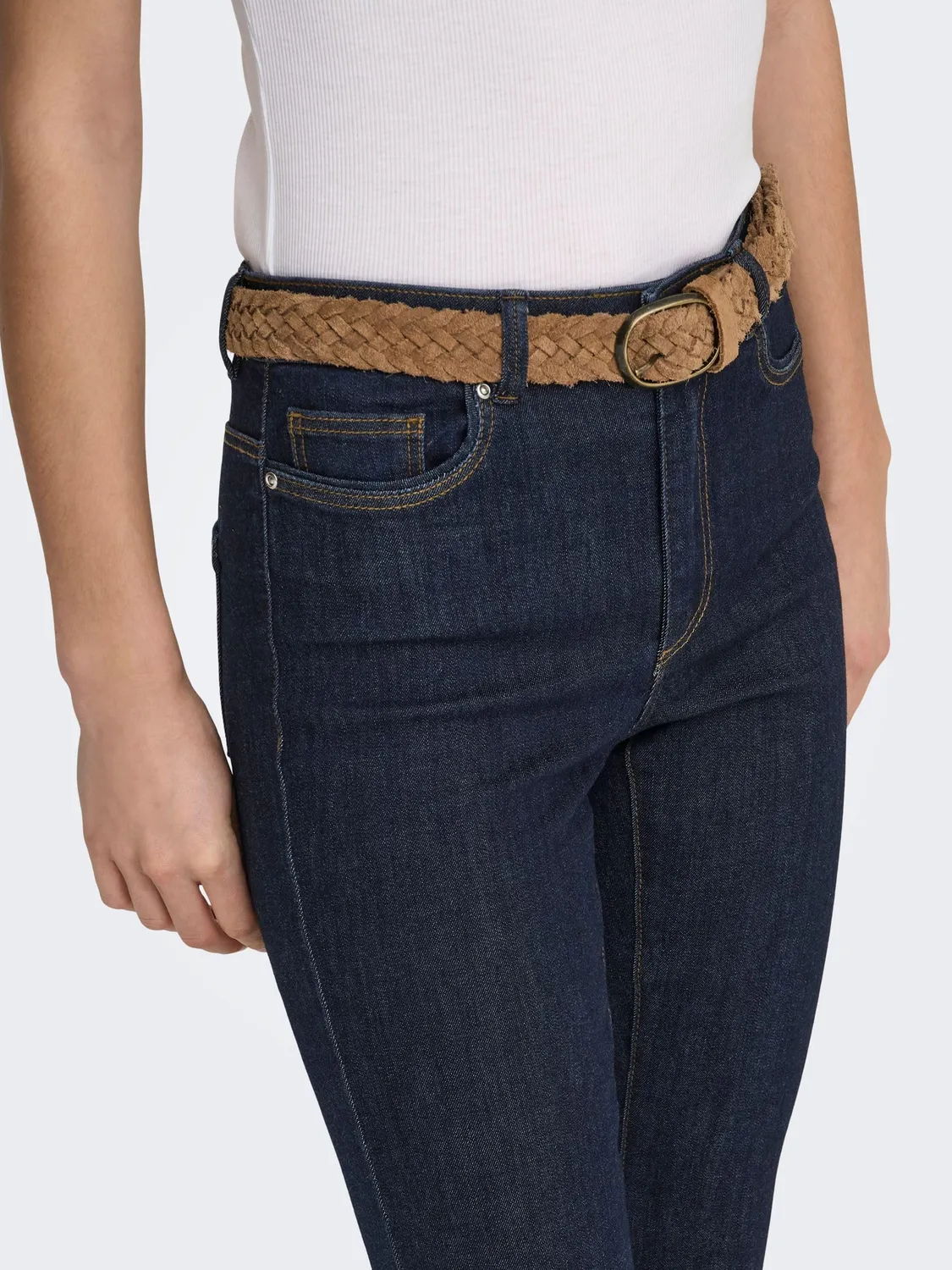ONLY Onlwauw Life HW jeans flare donna S/30L blu