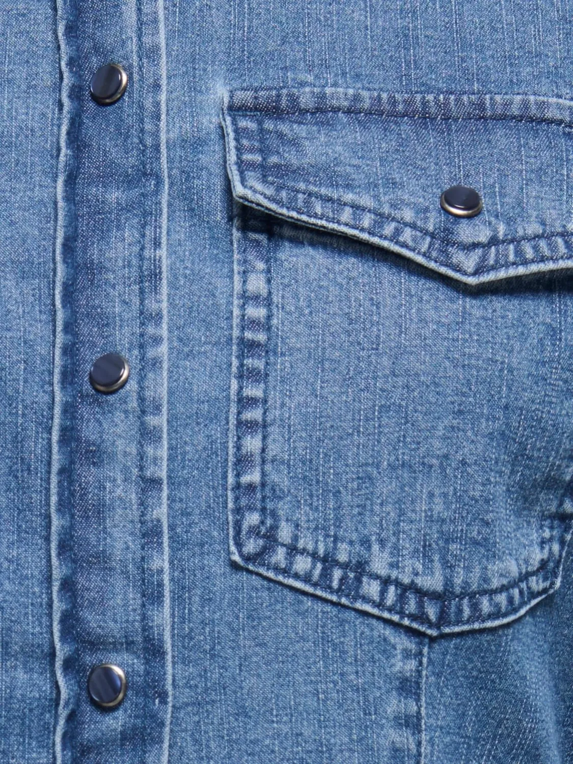ONLY Onlolivia camicia jeans blu denim medio