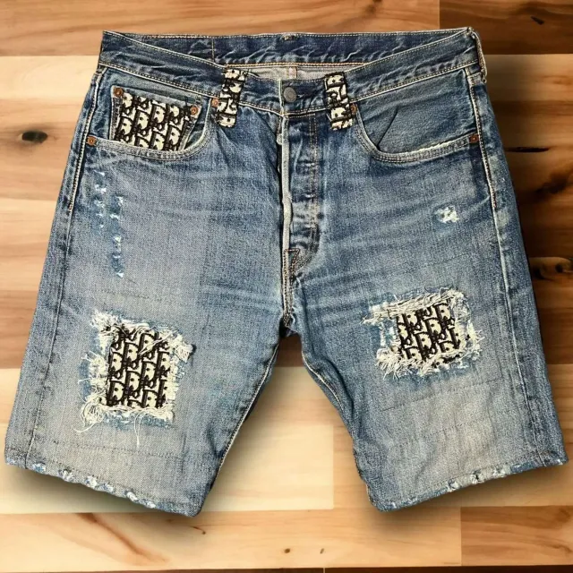 Never Say Never Levi's Vintage Dior Bermuda jeans corto