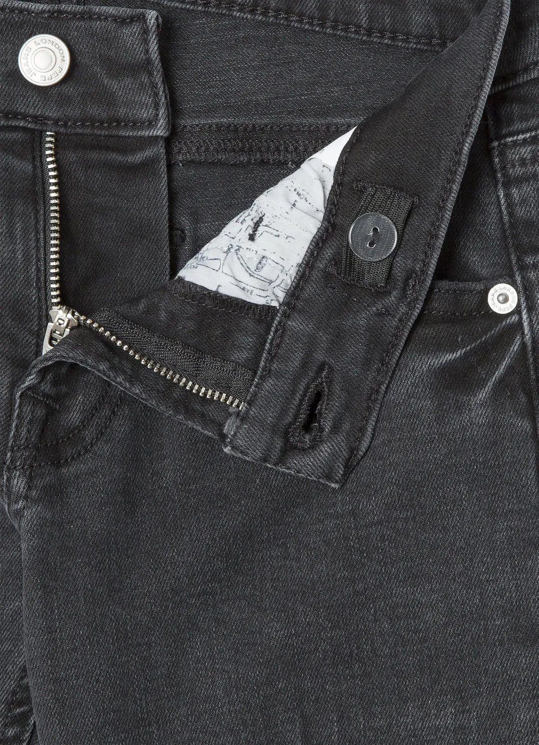 Pepe Jeans FS Cashed jeans slim ragazzo nero 10 anni
