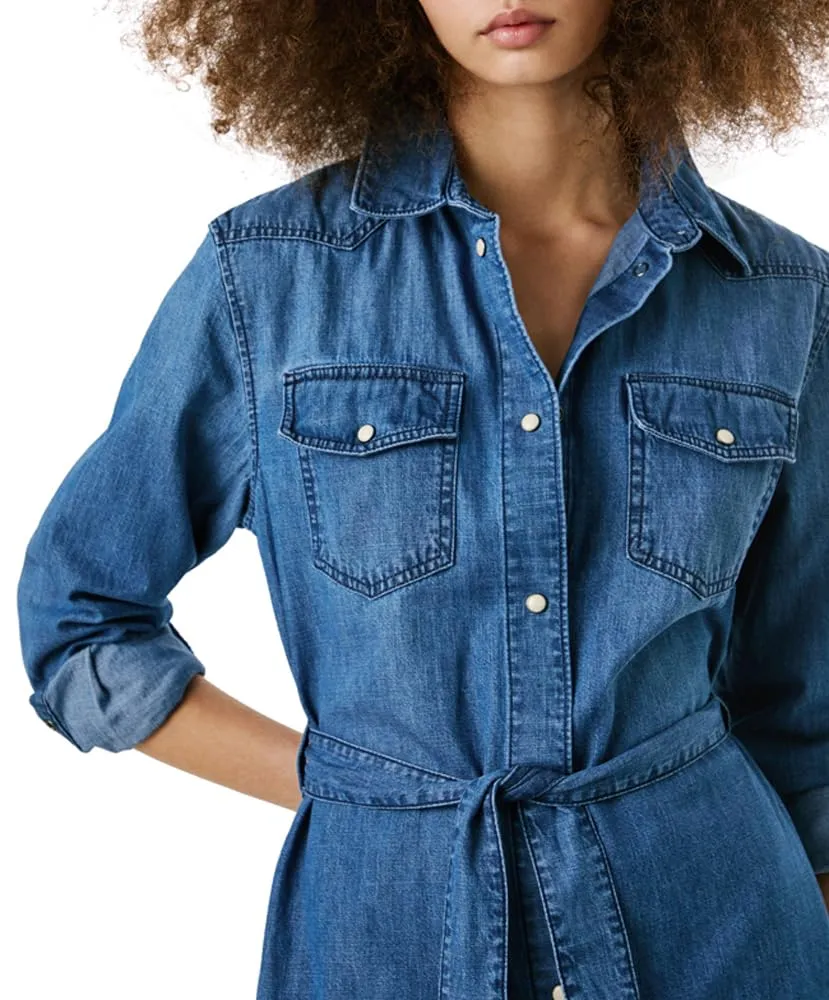 Pepe Jeans Victoria vestito donna denim L bottoni