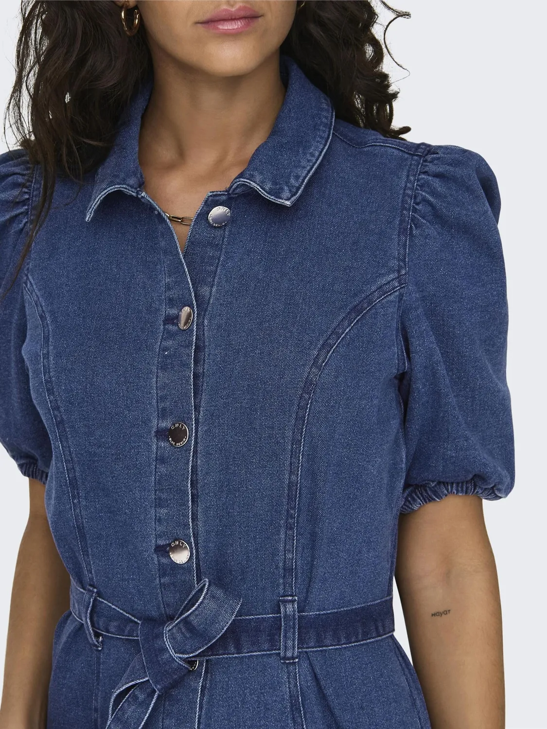 ONLY Onlvibbe Abito Donna Jeans Taglia S