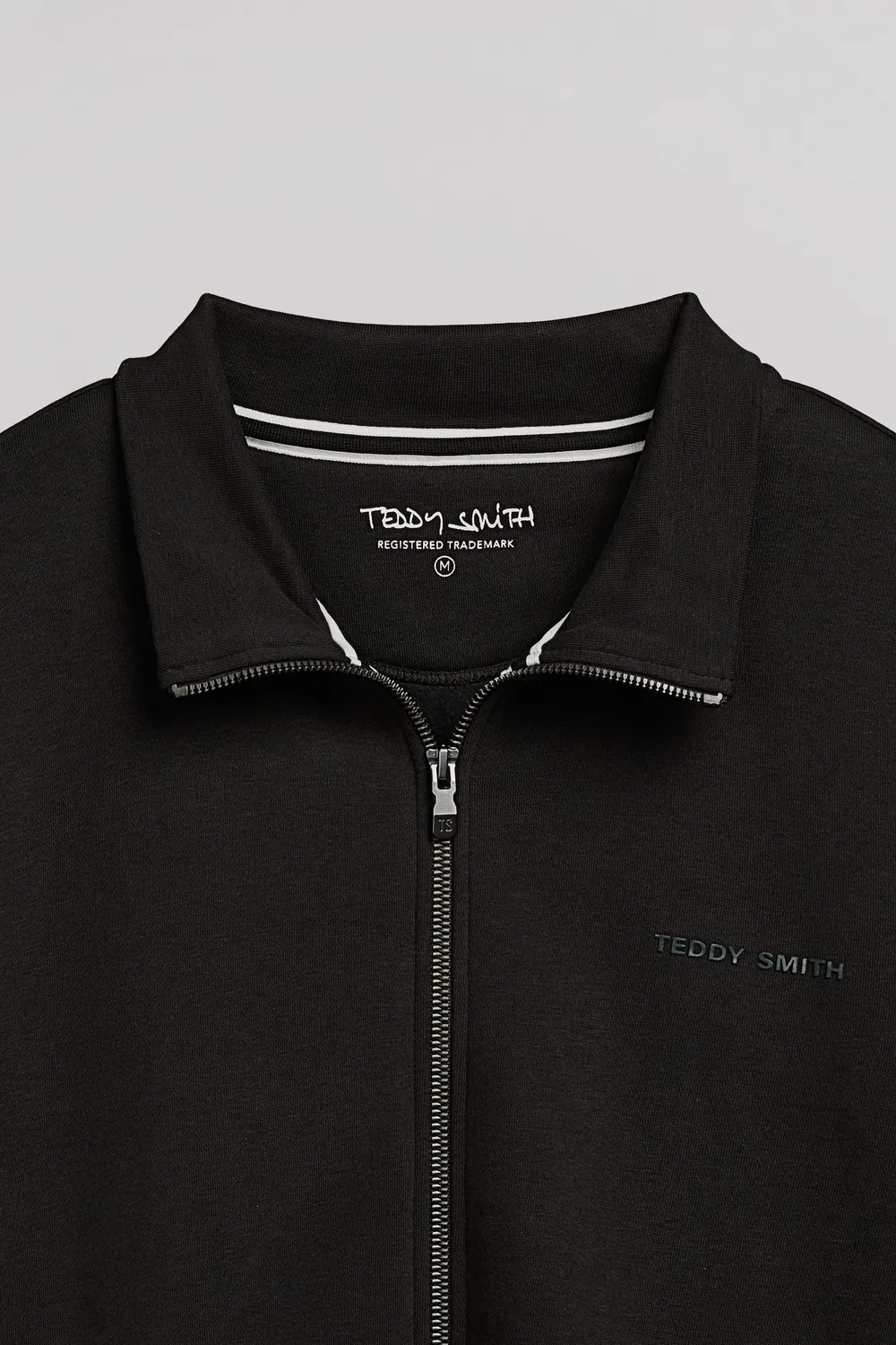 Teddy Smith G-Narkus Zip Gilet Felpa Nero Uomo