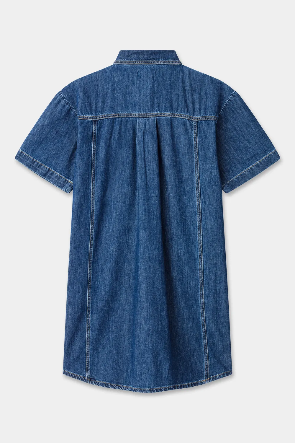 acquaverde Alix abito camicia jeans vintage ampio