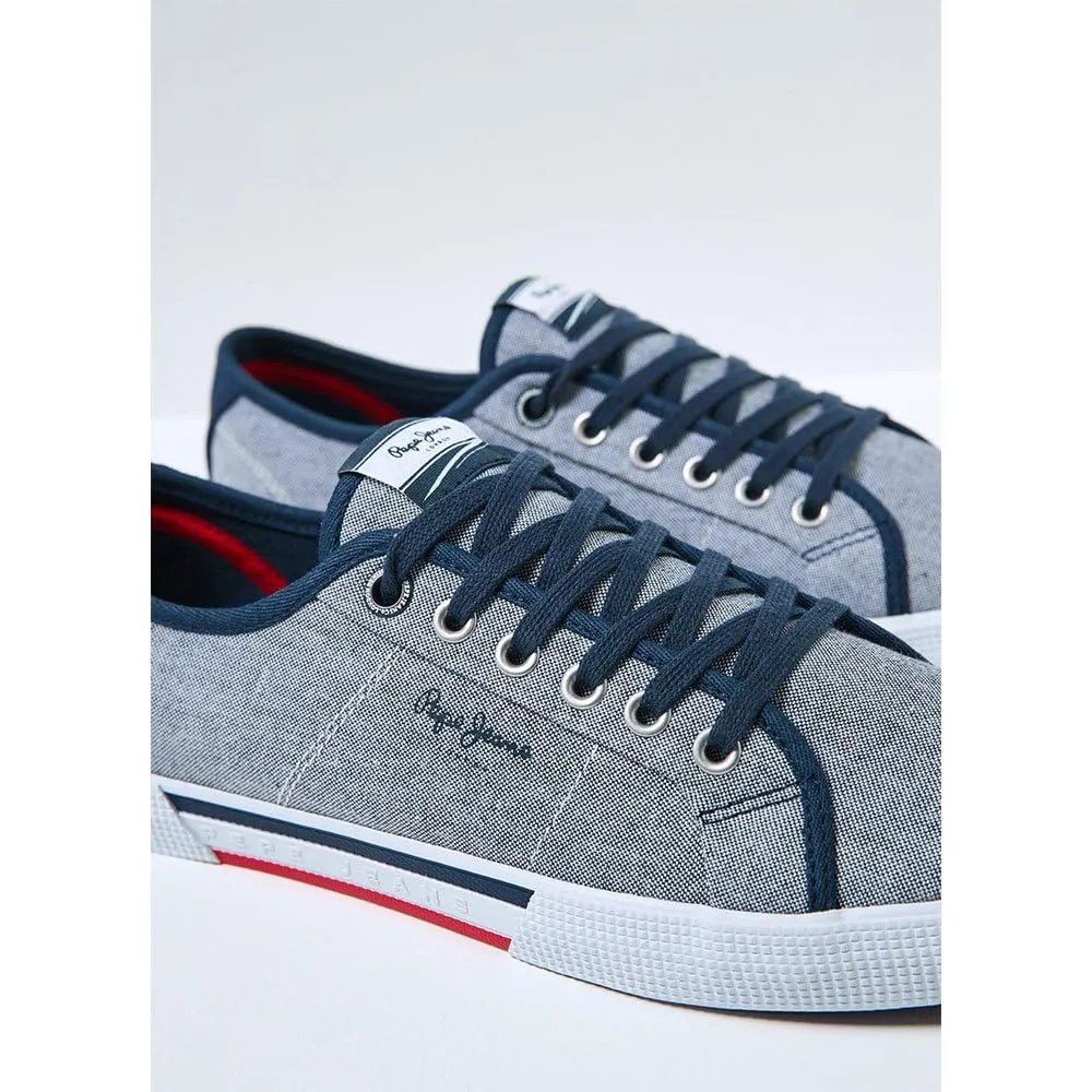 Pepe Jeans Brady sneakers blu 43 EU tela