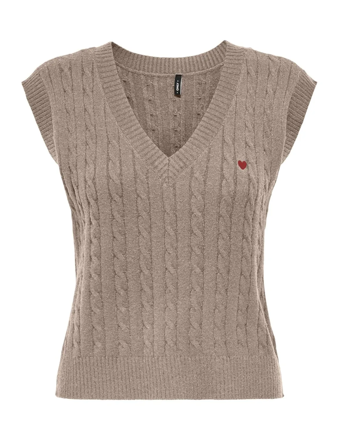 ONLY Onlkatia SL Cable V-Neck Gilet Donna Taglia S Scollo a V