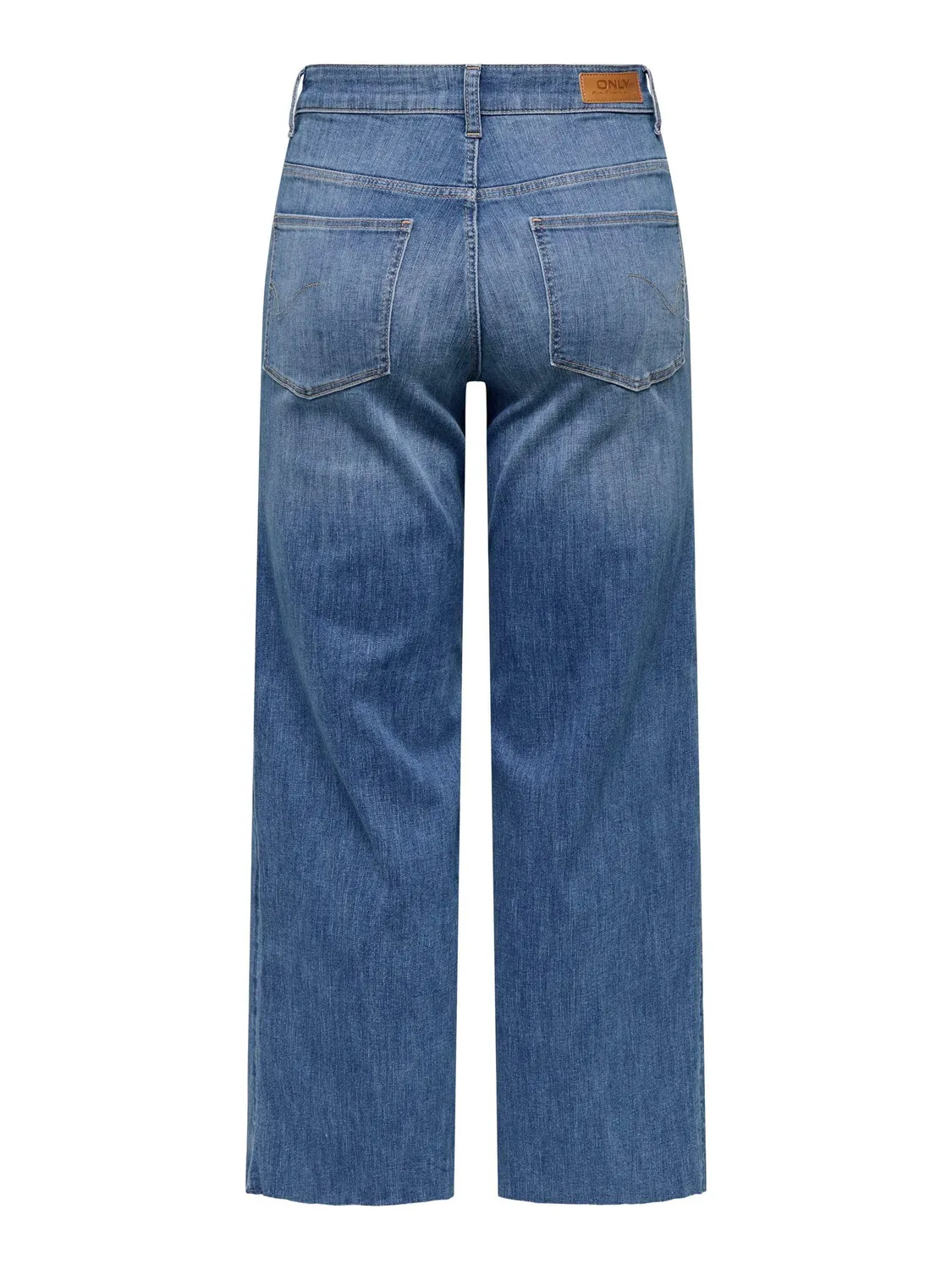 ONLY Onlann-Madison vita alta jeans cropped XS 32L