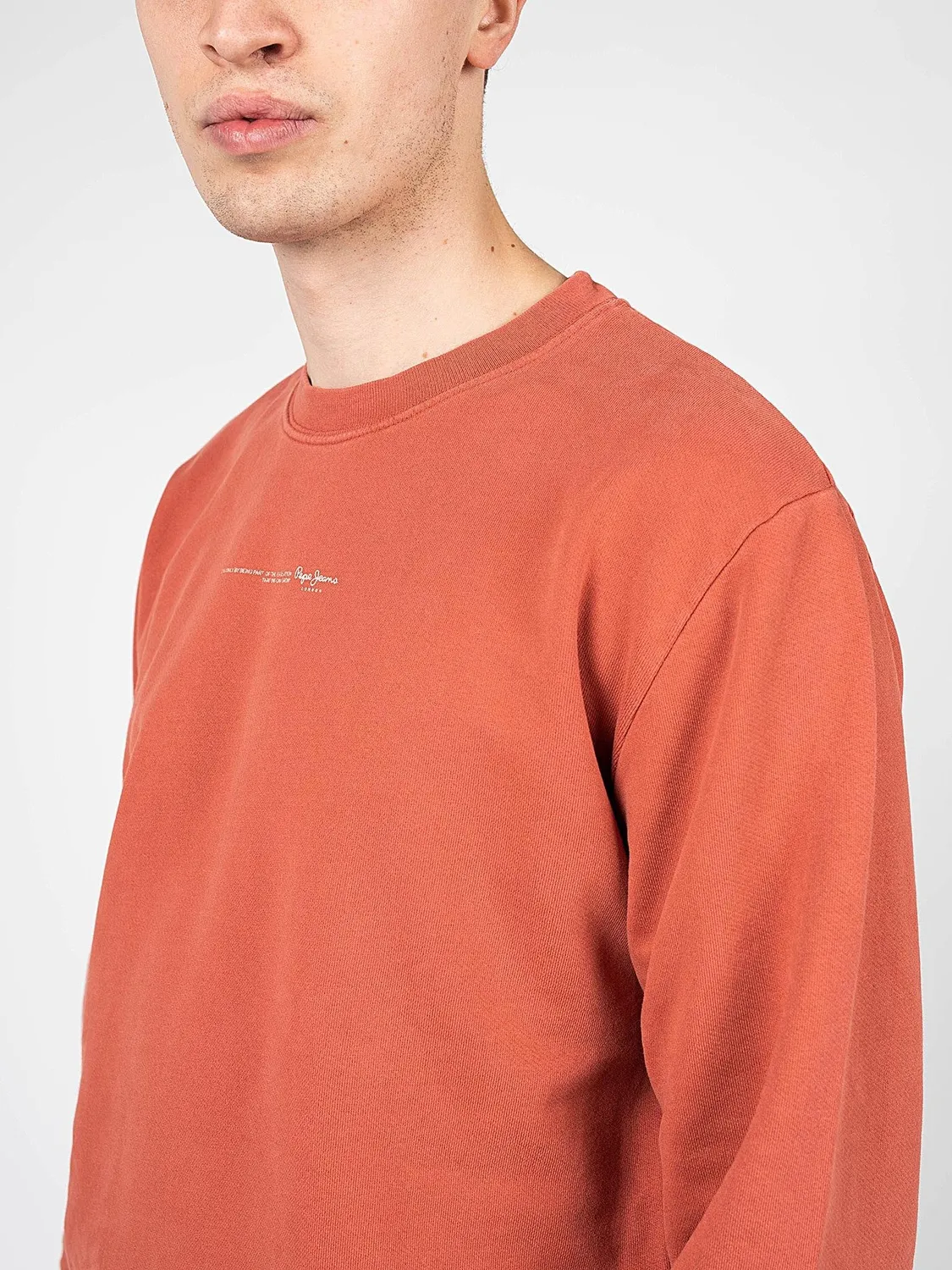 Pepe Jeans David Crew Felpa Uomo M Nera Cotone